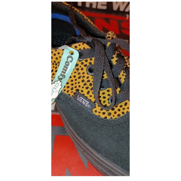 Vans Comfycush Era Tiny Cheetah Black Suede Shoes Mens 4/Women's 5.5 VN0A3WM9VWS - Picture 5 of 12